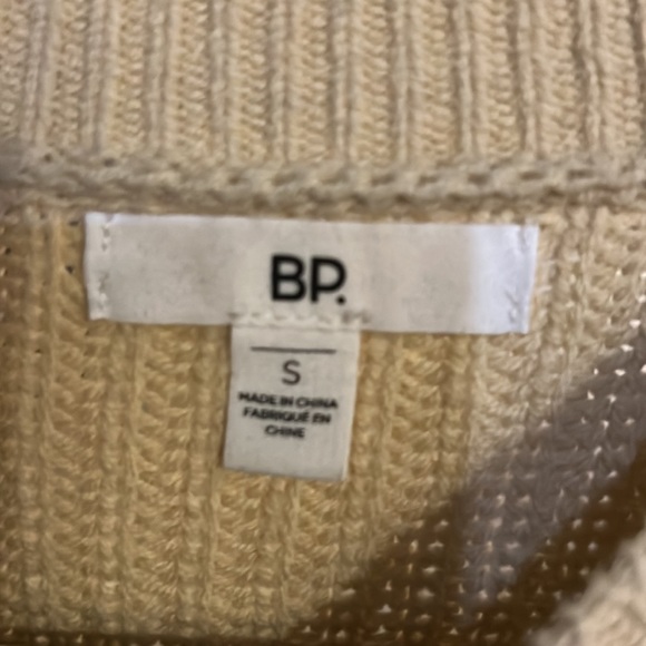 Yellow/cream sweater by BP. - Picture 2 of 3
